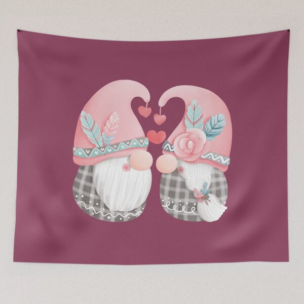 Item preview, Sweet Gnome Valentines Day Lovers designed and sold by LilysGoodies.