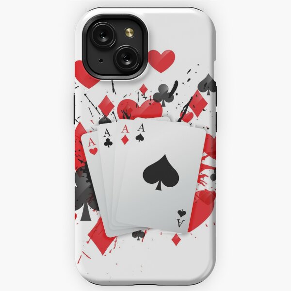 Four Aces Cards Poker Hand Colors Splash