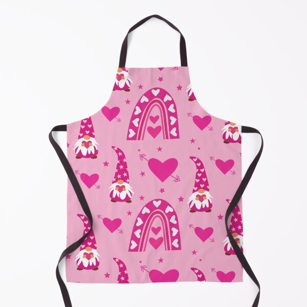 Item preview,  Valentine pink boho rainbow with gnomes and hearts pattern   designed and sold by Yasminepatterns .