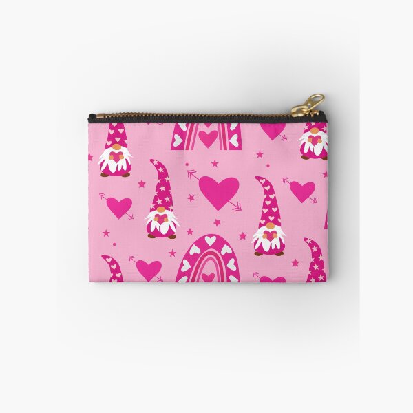 Item preview,  Valentine pink boho rainbow with gnomes and hearts pattern   designed and sold by Yasminepatterns .