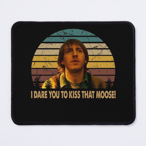 Item preview, I dare you kiss that moose poster designed and sold by Rodrigues4000.