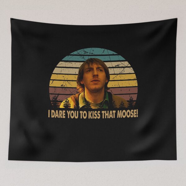 Item preview, I dare you kiss that moose poster designed and sold by Rodrigues4000.