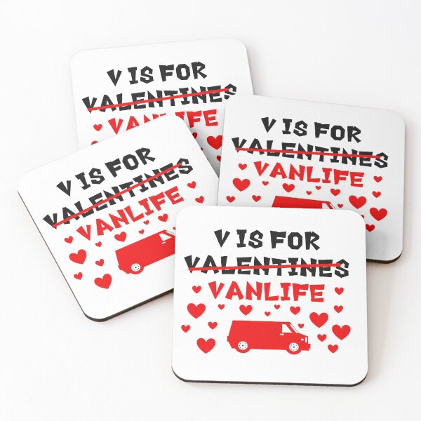 Item preview, V Is For Vanlife, Valentines shirt designed and sold by Tony Milsom.