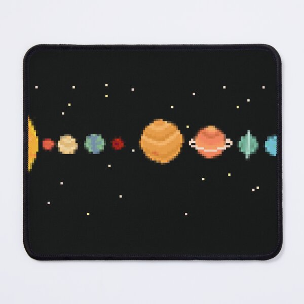 Item preview, Solar System Pixelart designed and sold by AlessaNeko.
