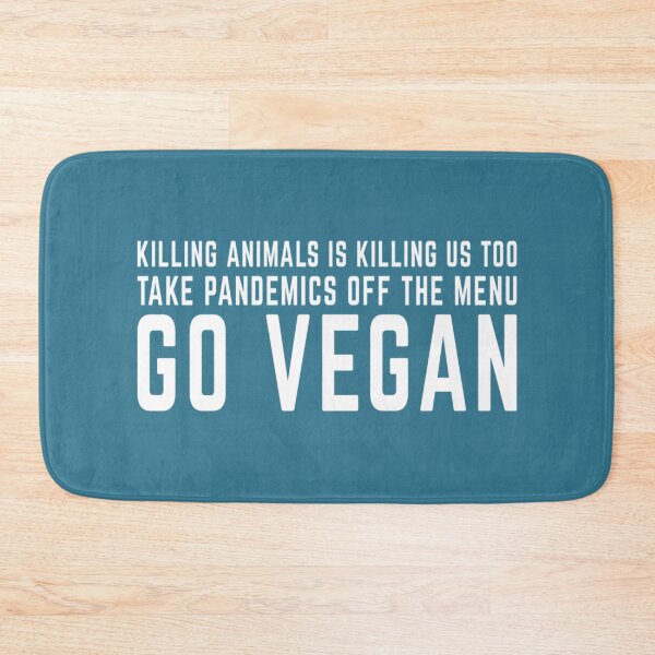 Item preview, Go Vegan and avoid future pandemics face mask   designed and sold by marely-Mckenzie.