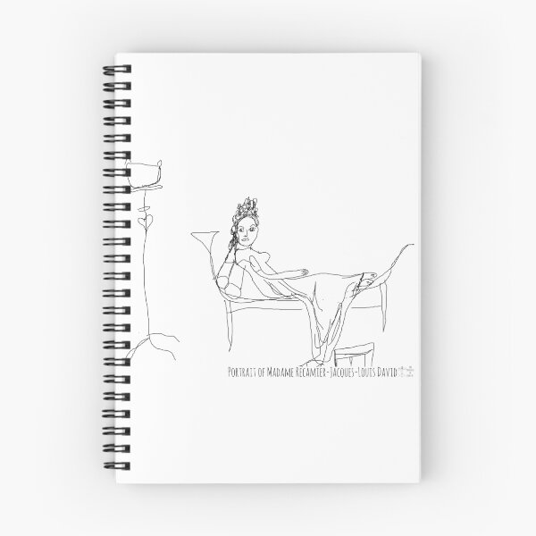 Item preview, Retrato de la señora Recamier-Jacques-Louis David designed and sold by bdga.