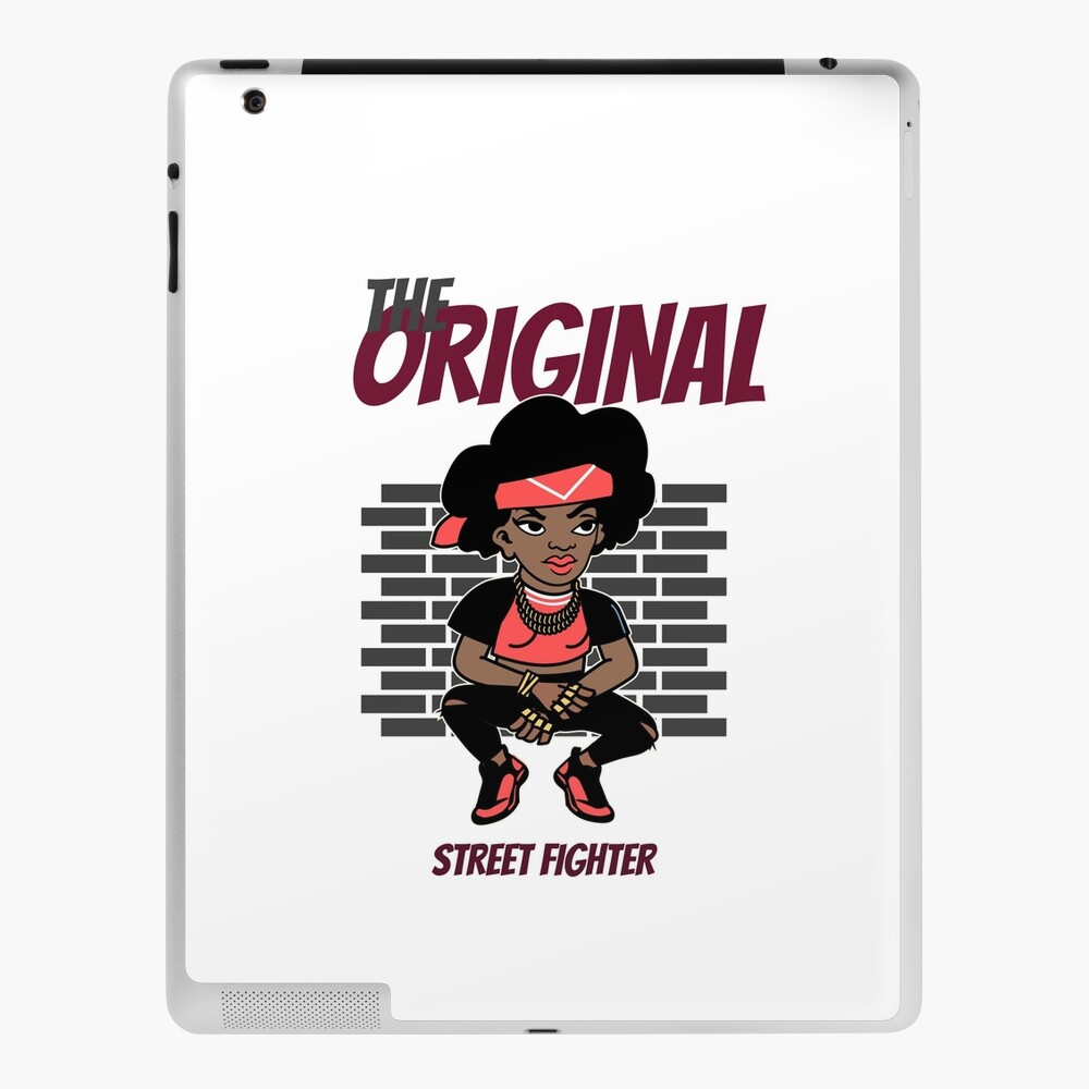 The Original Street fighter hip hop girls streetwear iPad Case & Skin for  Sale by deluxis