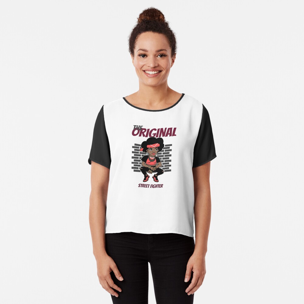 The Original Street fighter hip hop girls streetwear | Art Board Print