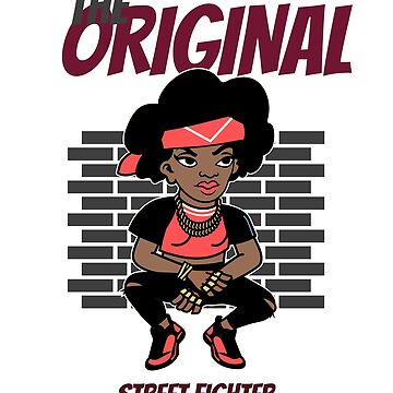 The Original Street fighter hip hop girls streetwear iPad Case & Skin for  Sale by deluxis