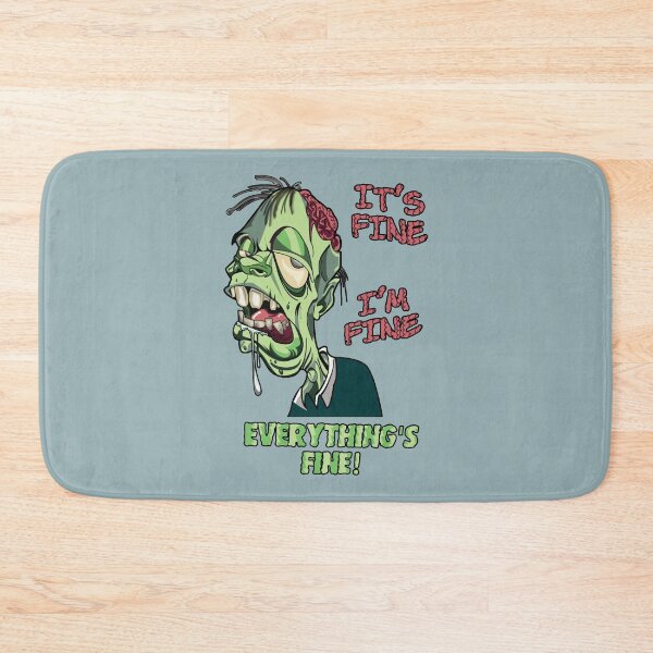 Item preview, Stressed out, feel like a zombie, but I'm absolutely fine! designed and sold by SolidEarthArt.