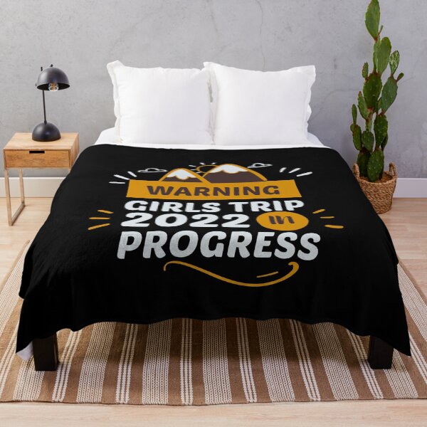 Item preview, Girls Trip 2022 In Progress - Funny Trip Quote designed and sold by Aimyashoppy.