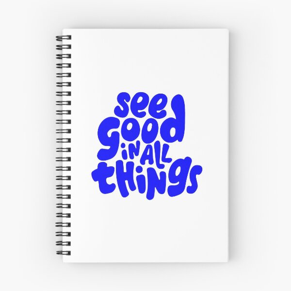 Item preview, see good in all things, motivational statement quote designed and sold by TrueType.