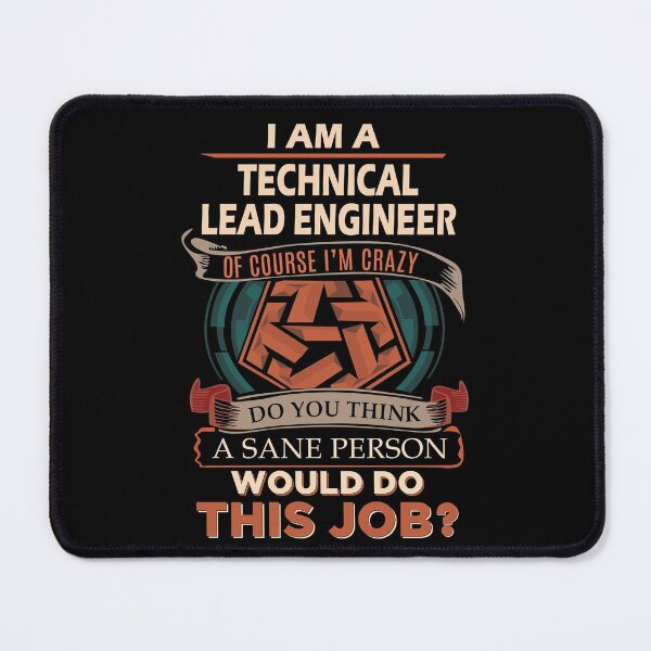 Item preview, Technical Lead Engineer T Shirt - Sane Person Job Gift Item Tee designed and sold by vonnie38uo.