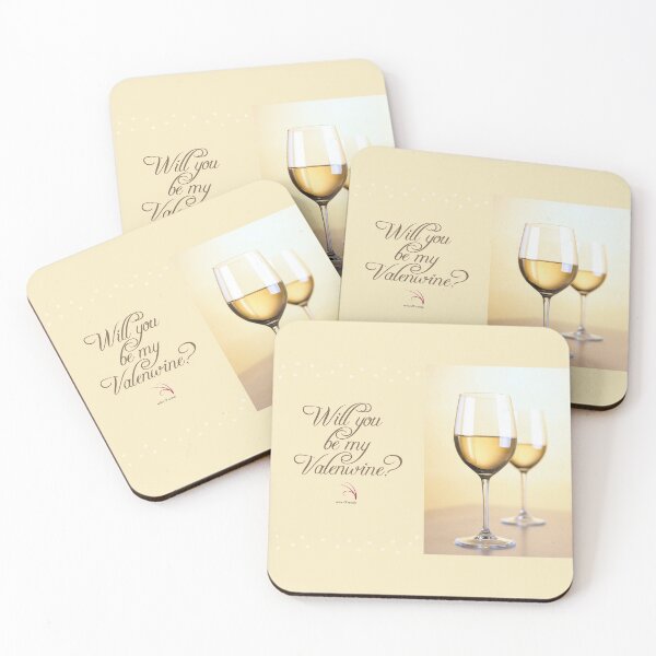 Item preview, Valentine's Day - Will you be my Valenwine? (transparent background) designed and sold by wineandwords.