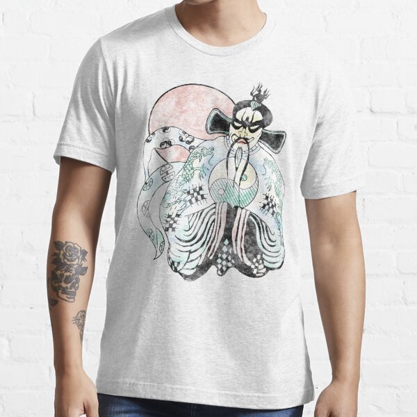 Big Trouble In Little China Lo Pan 25 Years Old Distress Fade T Shirt By Purakushi Redbubble
