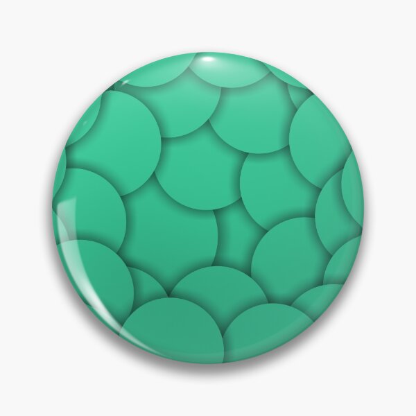 Item preview, Bluish Green Circle Disc Pattern designed and sold by Ravex  Graphix.