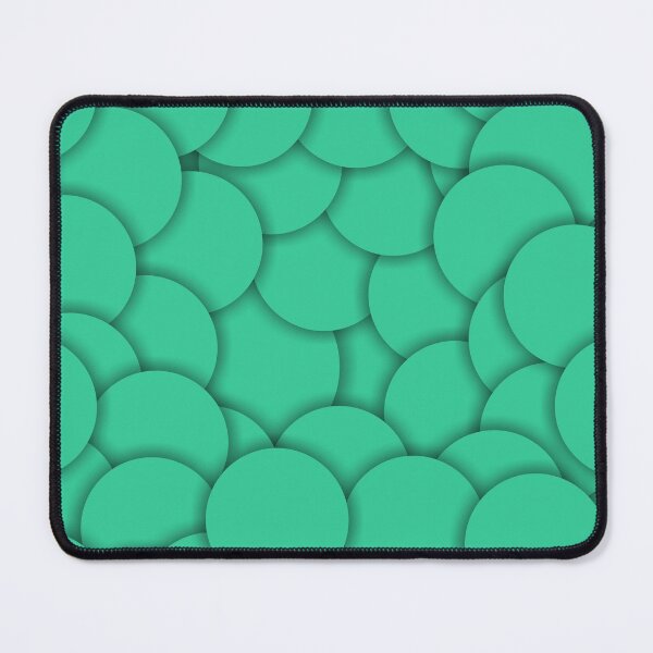 Item preview, Bluish Green Circle Disc Pattern designed and sold by Ravex  Graphix.