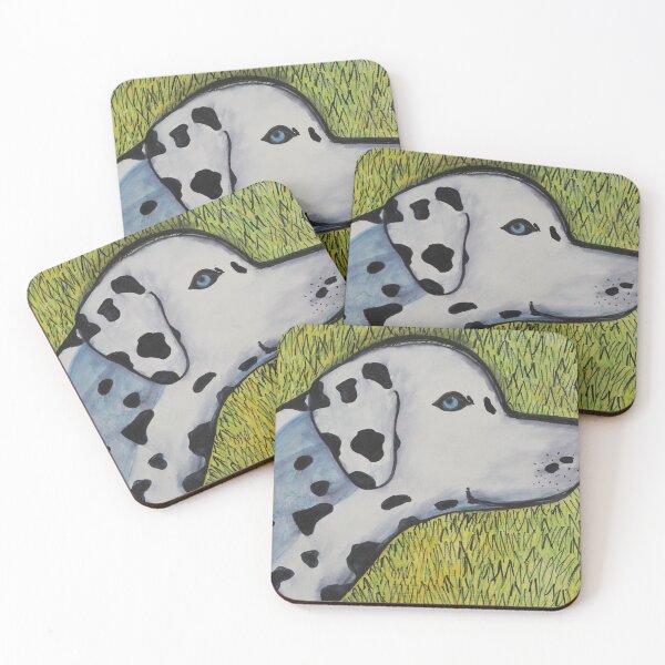 Item preview, Blue eyed Dalmatian dog designed and sold by Rebekah Gavra.