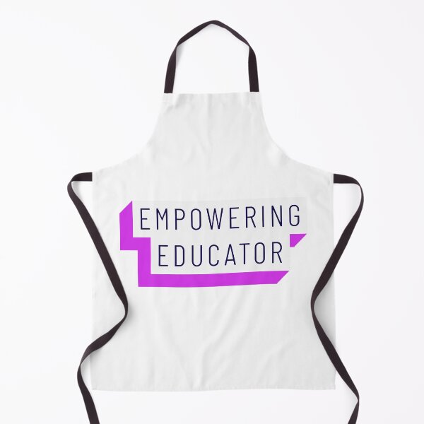 Item preview, Empowering Educator Pink Fuschia Purple Mininalist Teacher Museum Education designed and sold by InterpreTees.