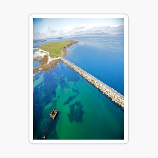 Scapa Flow Harbour Orkney Islands Scotland Sticker