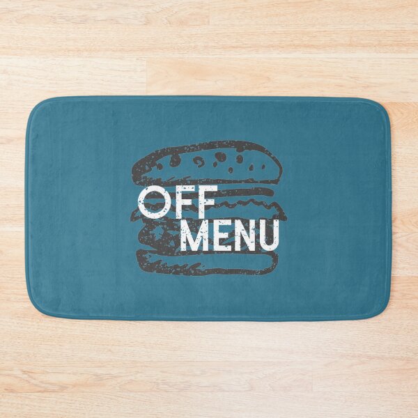 Item preview, OFF MENU   poppadoms or bread  with burger Active  designed and sold by marely-Mckenzie.