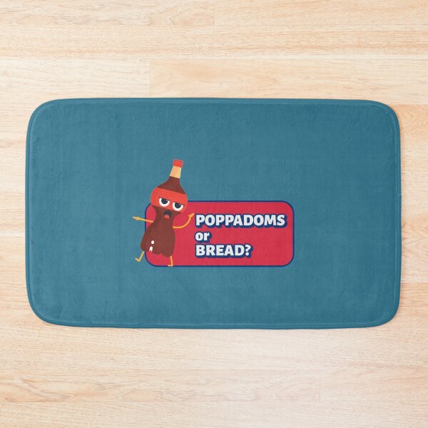 Item preview, OFF MENU   poppadoms or bread  with sauce bottle    designed and sold by marely-Mckenzie.