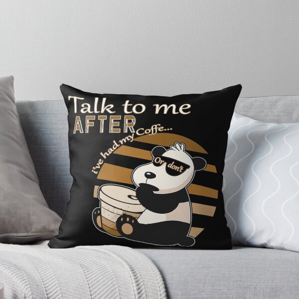 Item preview, Coffee Panda Saying For Morning People designed and sold by Merchandiser099.