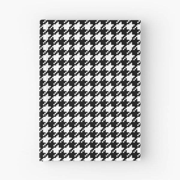 Item preview, Houndstooth abstract geometric pattern, black broken checks  designed and sold by iclipart.
