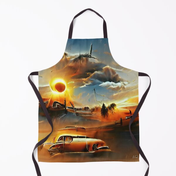 Item preview, AI Generated Art, Vintage Sunset Airbrush Art designed and sold by ACC .