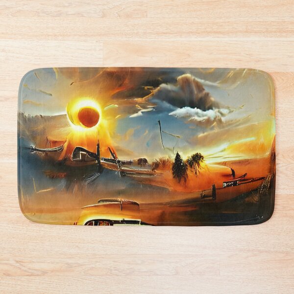 Item preview, AI Generated Art, Vintage Sunset Airbrush Art designed and sold by ACC .