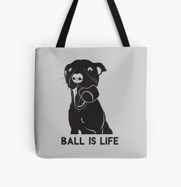 Item preview, Ball is Life, pitbull designed and sold by FuseTheory.