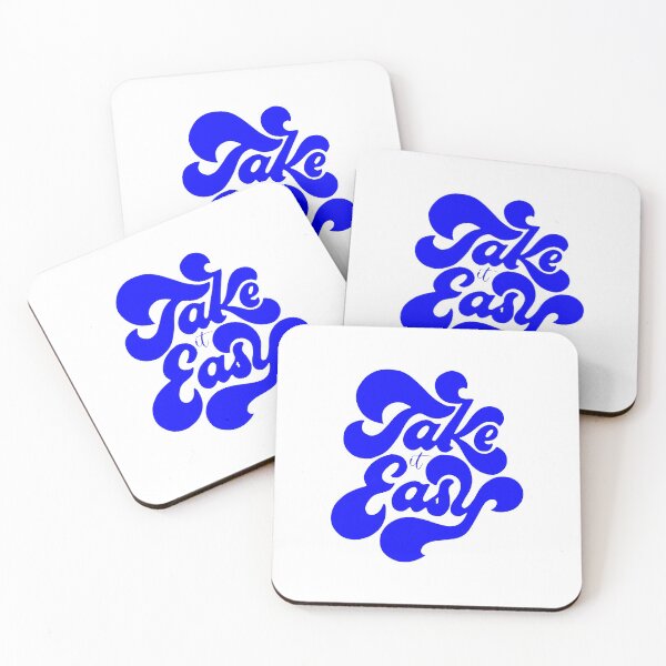 Item preview, take it easy, motivational statement quote designed and sold by TrueType.