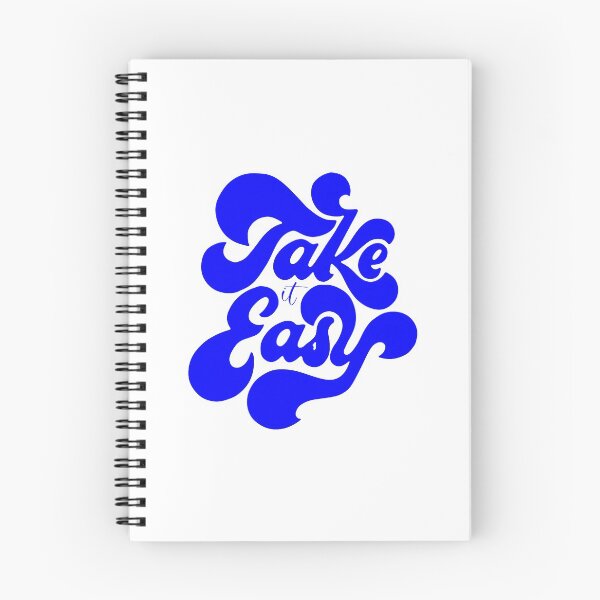 Item preview, take it easy, motivational statement quote designed and sold by TrueType.