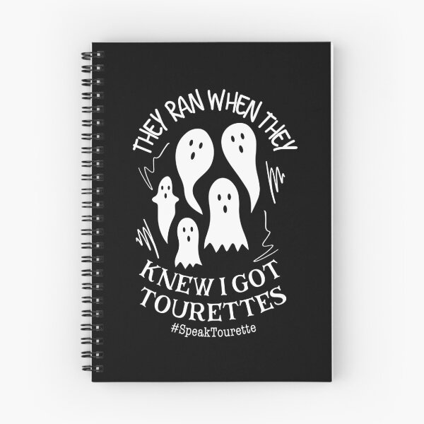 Item preview, They Ran When They Knew I Got Tourettes - Tourette Syndrome Awareness designed and sold by MJDezigns.