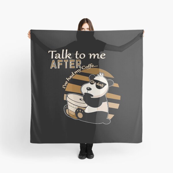 Item preview, Coffee Panda Saying For Morning People designed and sold by Merchandiser099.