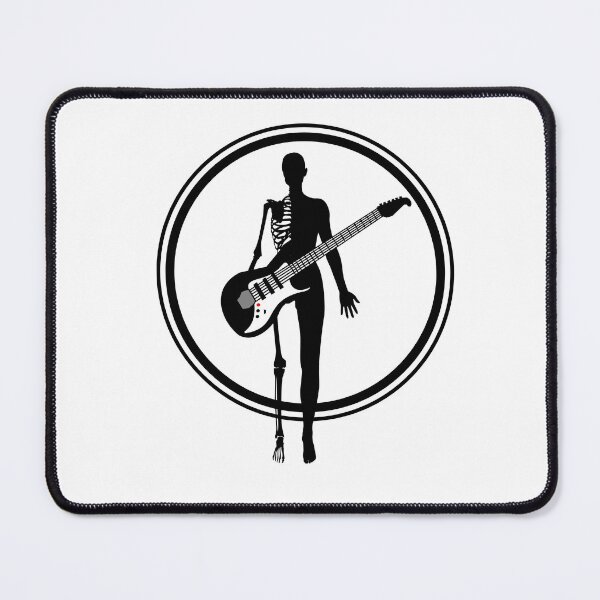 Item preview, Vetruvian Rock Star Music guitar Plain White design designed and sold by Honingmoon.