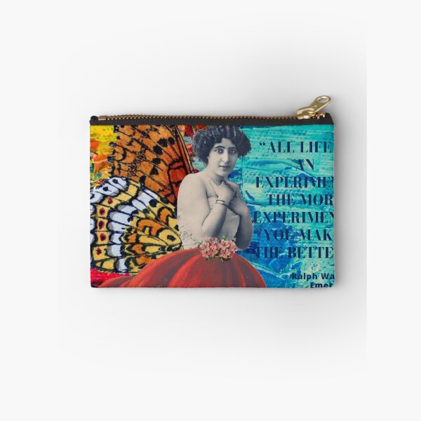 Item preview, Life is and Experiment - Ralph Waldo Emerson quote designed and sold by ZvekiVintage.