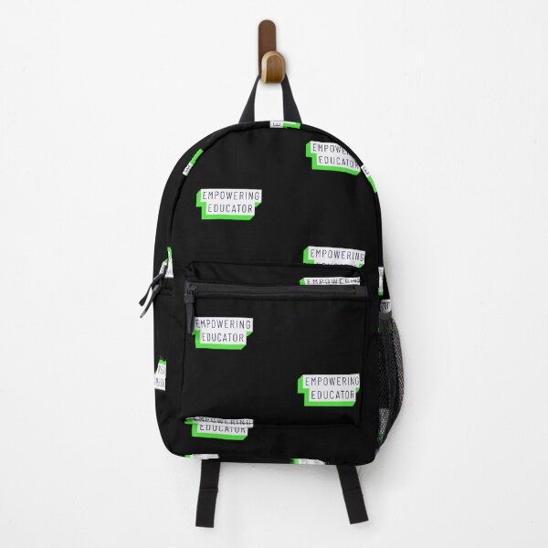 Item preview, Empowering Educator Lime Green Black Mininalist Teacher Museum Education designed and sold by InterpreTees.