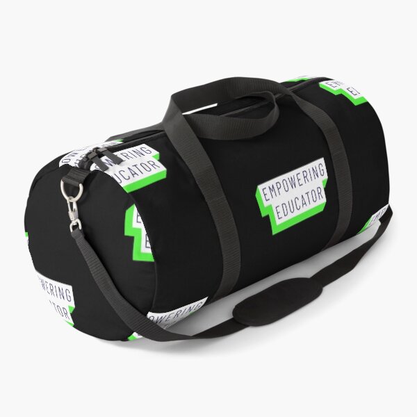 Item preview, Empowering Educator Lime Green Black Mininalist Teacher Museum Education designed and sold by InterpreTees.