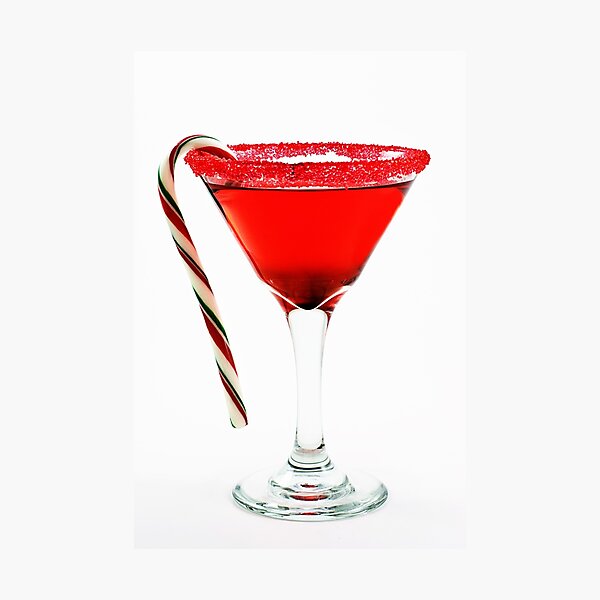 Peppermint Chrismtas Photographic Print
