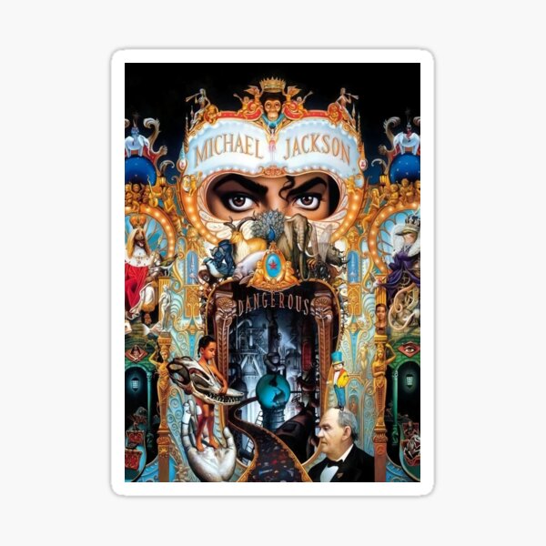 Jackson Dangerous Aesthetic Poster Sticker