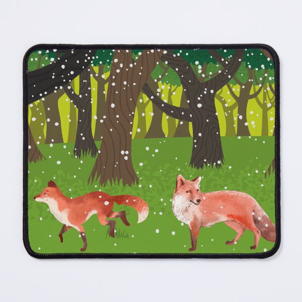 Item preview, WINTERMOOD FOX designed and sold by PotluckPrints.