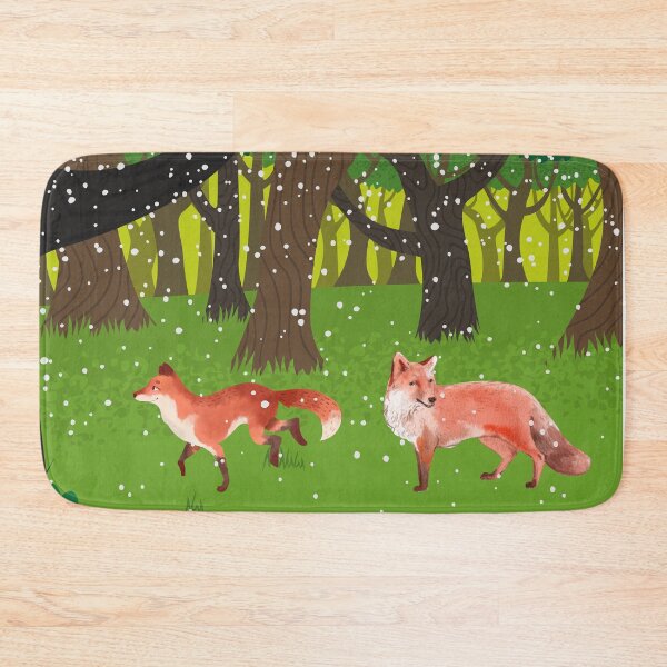 Item preview, WINTERMOOD FOX designed and sold by PotluckPrints.