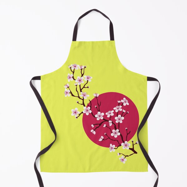 Item preview, Sakura Blossom Flowers Against the Background of the Red Sun designed and sold by BerryCats.