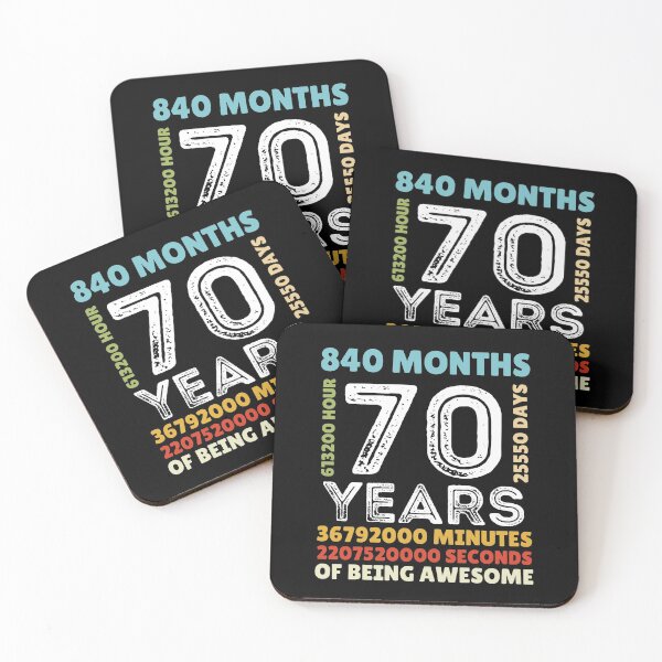 Item preview, 70 Year Old Vintage 70th Birthday Funny Gift designed and sold by RE PIXEL.