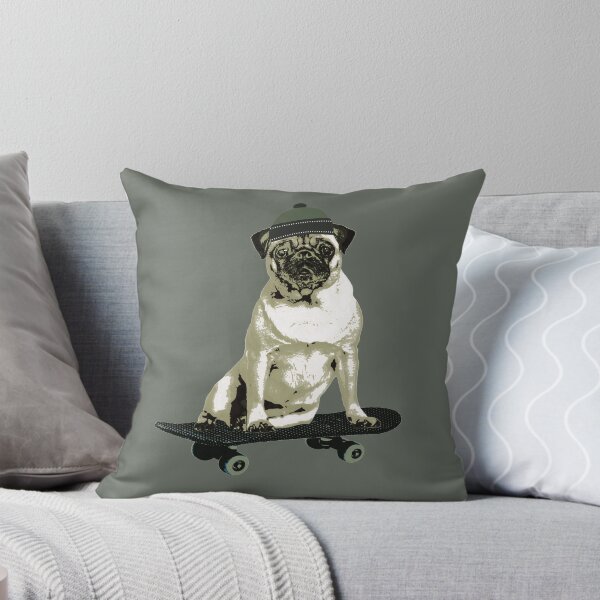 Item preview, Perro patinador VIDA PUG designed and sold by artenvironments.