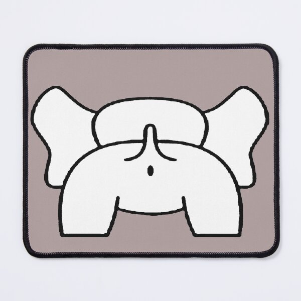 Item preview, Gay Elephant Winking Booty designed and sold by taiche.