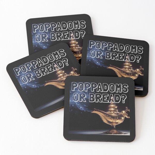 Item preview, POPPADOMS OR BREAD 4 OFF MENU UNOFFICIAL PODCAST FAN DESIGN   designed and sold by marely-Mckenzie.