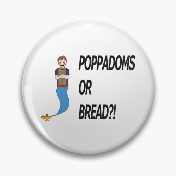 Item preview, Poppadoms or bread James acaster genie   designed and sold by marely-Mckenzie.
