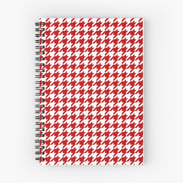 Item preview, Houndstooth abstract geometric pattern, red broken checks  designed and sold by iclipart.